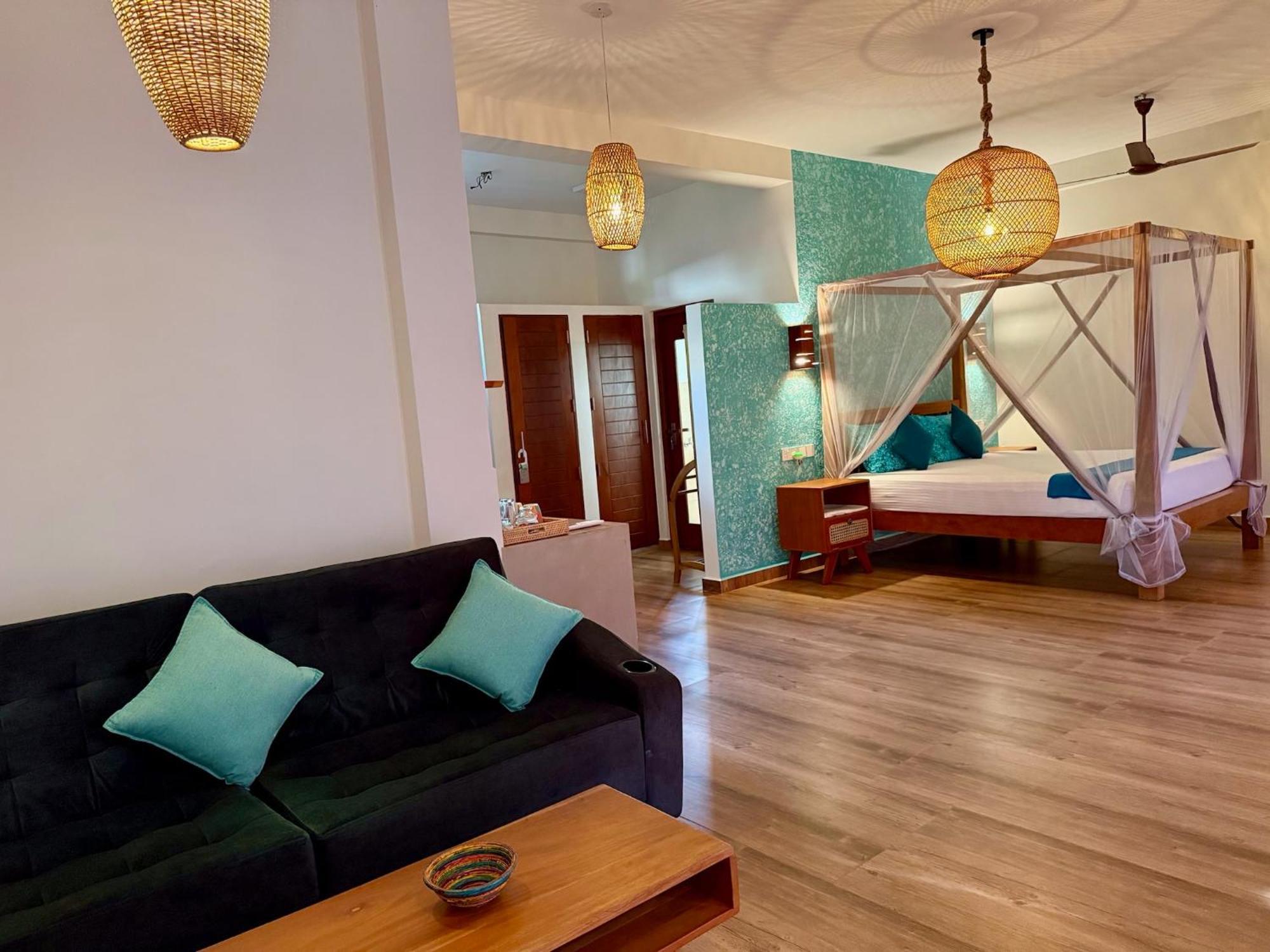 Sri Palms Bed and Breakfast Kosgoda Exteriör bild