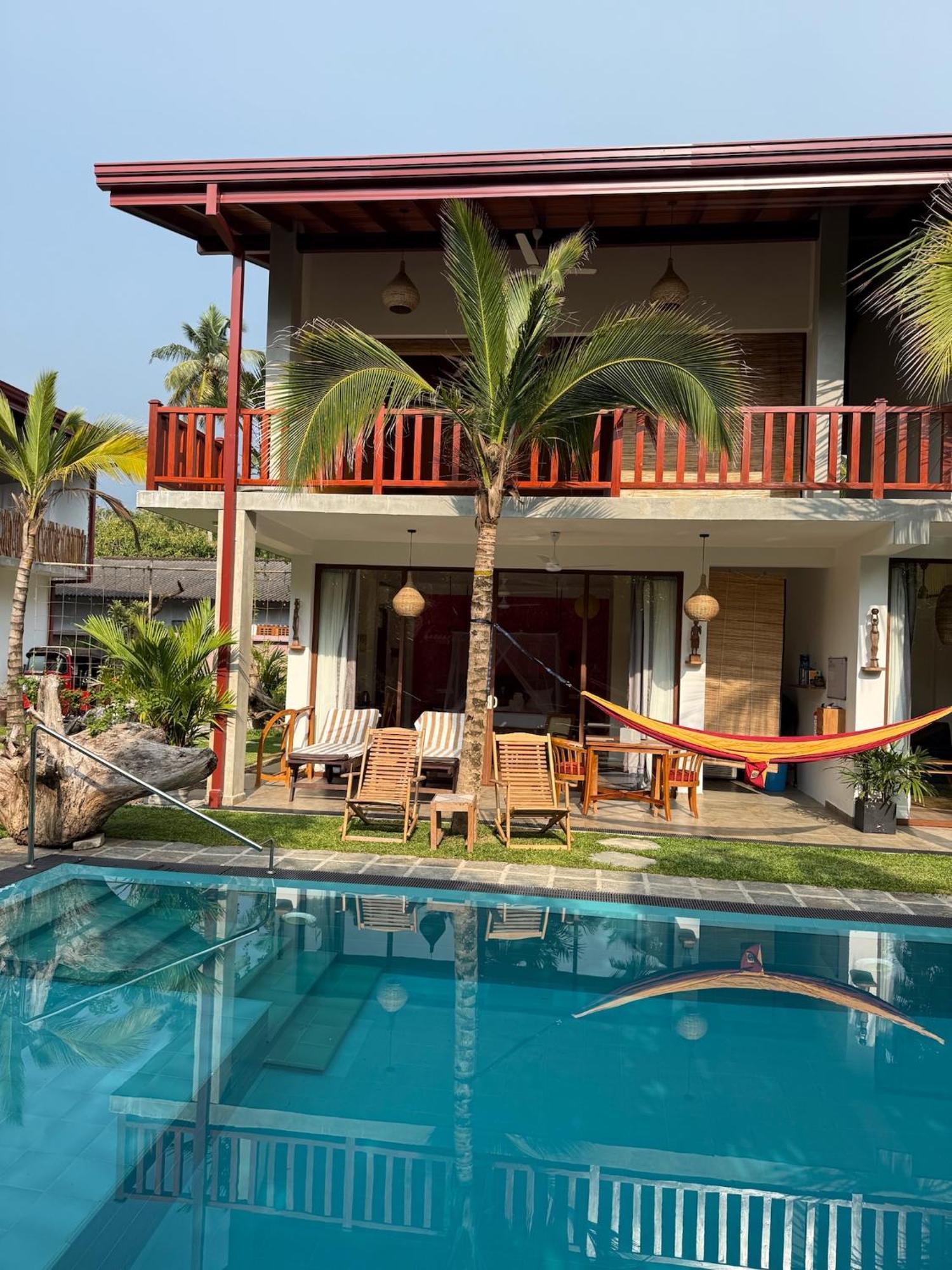 Sri Palms Bed and Breakfast Kosgoda Exteriör bild