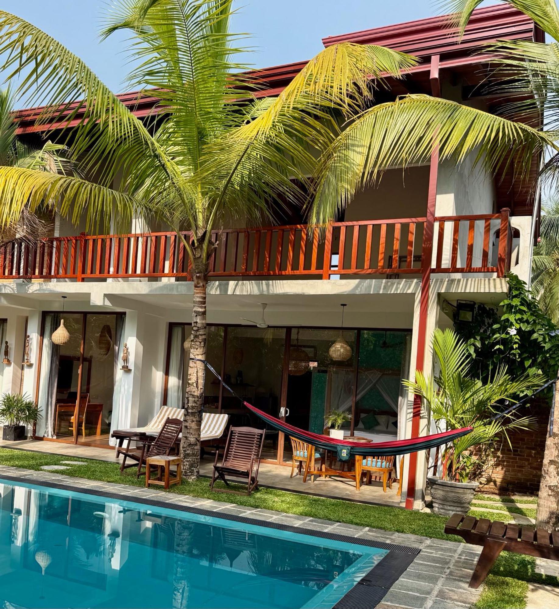 Sri Palms Bed and Breakfast Kosgoda Exteriör bild